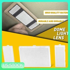 For Chevy GMC 1988-1998 Pickup Truck 3PCS/Set Map Dome Light Lens Clear Cover