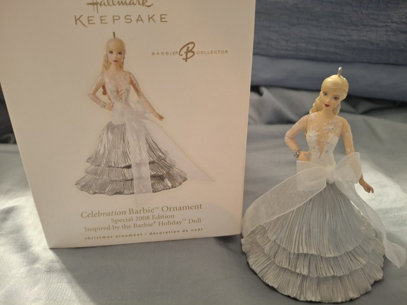 Hallmark 2008 Ornament Celebration Barbie African American Special Edition