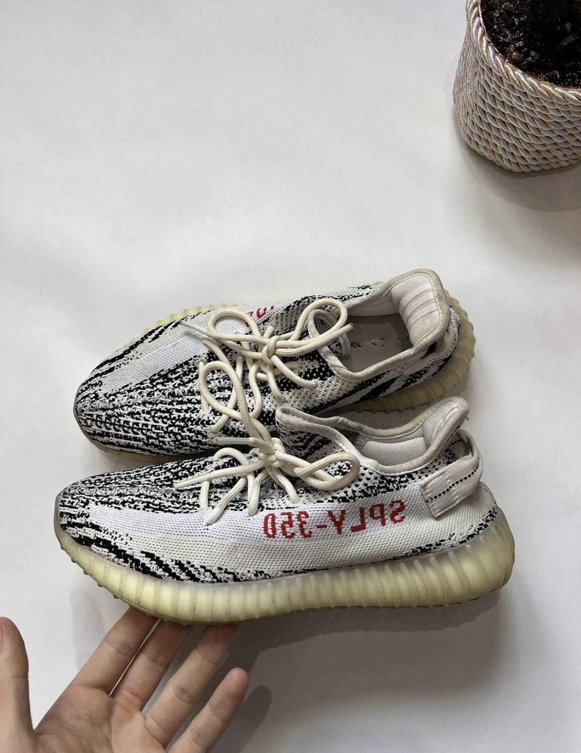 Zapatos Tenis YEEZY BOOST 350 V2 Cebra Talla 9