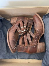 Freebird Felicity Boots Womens 7 Brown Leathe...