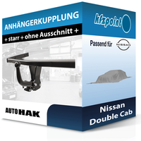 Auto HAK AnhäNgekupplung Starr Passend für Nissan Double Cab 2002-2005 Neu