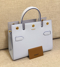 Burberry Baby Title Leather Tote