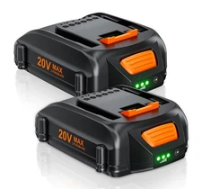 Upgraded 3.5Ah WA3525 20V Battery Replacement for WORX Battery 20V Power Shar...