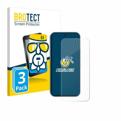 3x Panzerfolie Schutzglas für Google Pixel 9 Pro XL / 10 Pro XL Displayschutz
