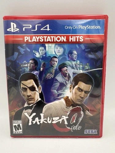 Yakuza 0 Zero (Sony PlayStation 4, 2017) PS4 PlayStation Hits - Excellent Disc