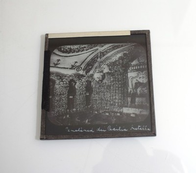 Foto GRUFT DER KAPUZINERMÖNCHE ROM ITALIEN UM 1890 Magisches Laternendia