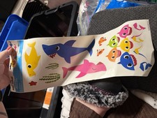RoomMates Baby Shark Wall Decals Peel  Stick Made in USA