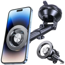 for MagSafe Car Mount【Strongest Magnet】 Magnetic Phone Holders for Your Car D...