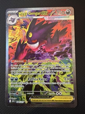 Mega Gengar EX 284 Ascended Heroes - Packfrisch, Neuwertig