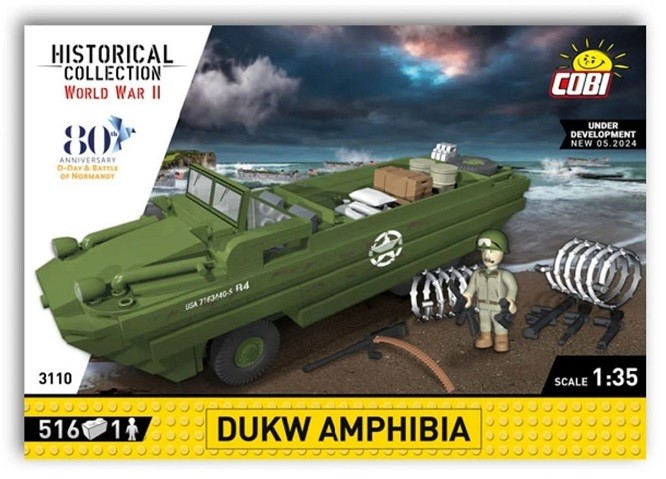 Cobi 3110 - HC WWII - Dukw Amphibia D-Day - New