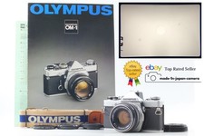 Perfect Finder MINT Olympus OM-1 OM1 Film Camera 50mm f1.8 Lens From JAPAN