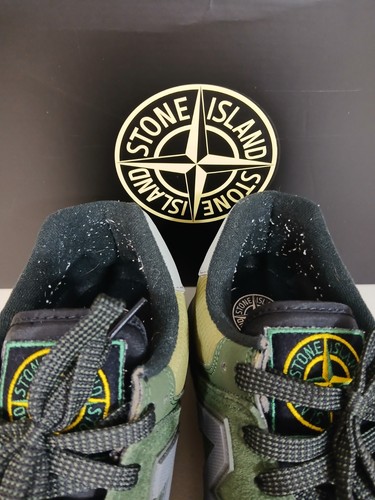 New Balance 574 Legacy X Stone Island Verde Oscuro U574LGIL Talla 12 - Imagen 9 de 15