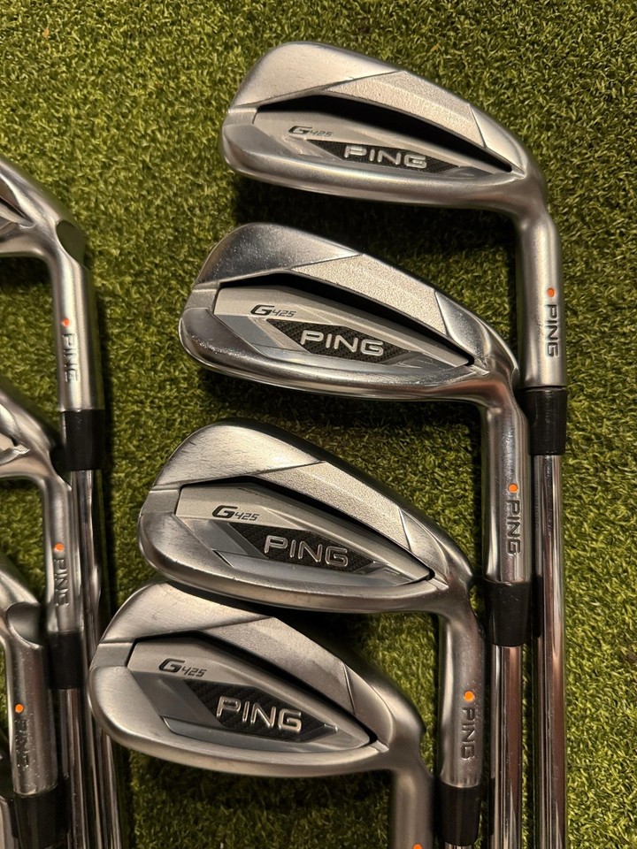 Set De Fers PING G425 5‑9+W+U - Manche NS Pro Modus 3 Tour 105 Stiff, Droitier, Occasion Bon état