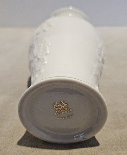 Lenox Ming Blossom Bud Vase ~ 24 Kt Goldrand ~ USA 7 3/8" hoch - Bild 3 von 5
