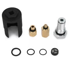 IPR Valve Socket Air Test Fitting & Fuel Rail Adapter Fit 6.0 Ford Powerstroke