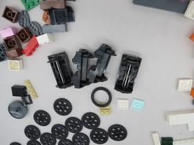 LEGO Monster Fighters: The Ghost Train (9467) parts and different BRIKS BULK lot