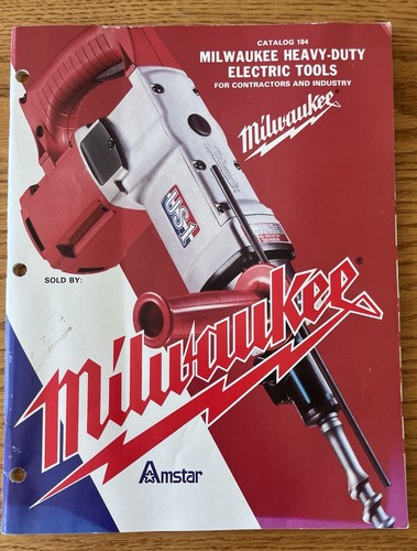 1984 Milwaukee Heavy-Duty Electric Tools Catalog #184