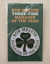 Oakland A's Athletics Bob Melvin SGA Manager Of The Year 2.5