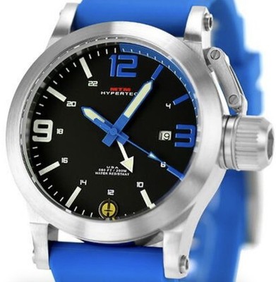 MTM Hypertec HYP-SS4-BLUE-BL2S-A Armbanduhr Uhr mit Box Quarz r#