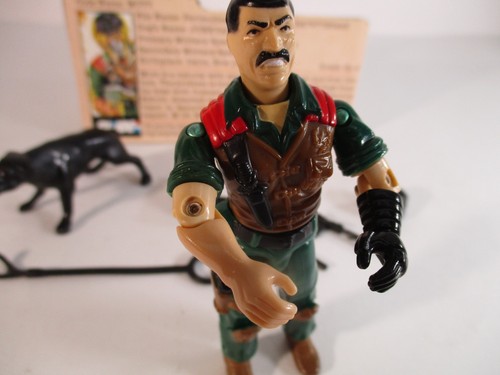 VINTAGE HASBRO 1984 G.I JOE COBRA ACTION FIGURE MUTT & JUNKYARD 100% COMPLETE - Picture 10 of 11
