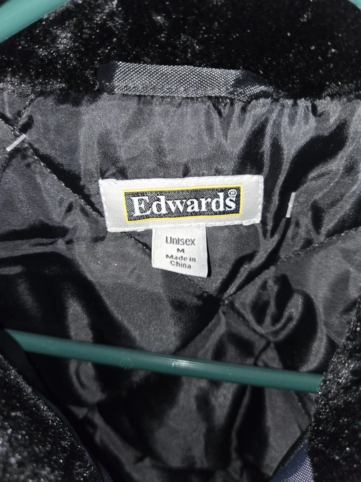 NWT Vulcan Navy Edwards Unisex Security Bomber Jacket - Size Medium #3462 - Image 2 of 4