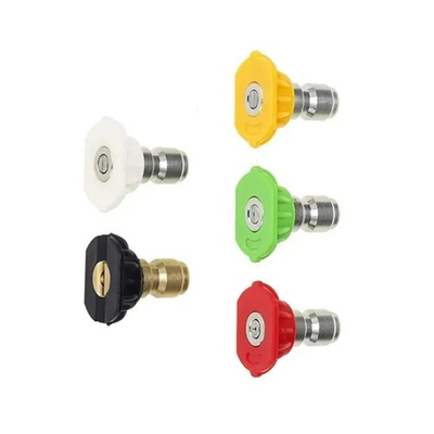 #ad Pressure Washer Accessory Kit: 1 4 in Quick Connect Nozzles Brass Color Coded $26.29