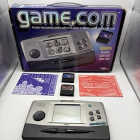 Tiger Game.com Handheld Console Complete in Box CIB Works Tested - Screen Issues