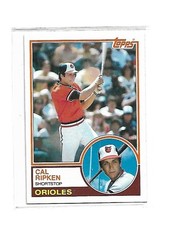 1983 Topps Baseball #163 Ripken