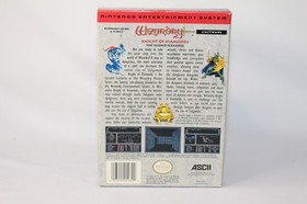 Wizardry: Knight of Diamonds NES Nintendo Complete CIB! GREAT Condition! RARE!