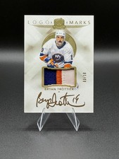 2024-25 The Cup Hockey Bryan Trottier Logo Marks Gold Patch/ Auto /10