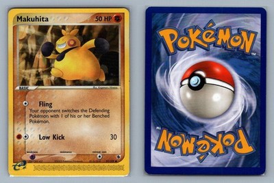 Makuhita #57/109 Ruby & Sapphire Pokemon Card - NM