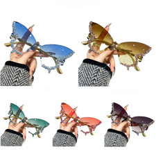 Butterfly Frame Sunglasses UV375 Protection for Fashion Forward Outdoors Wear