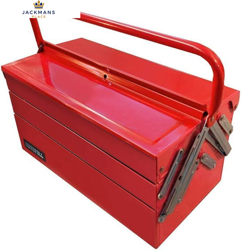 Faithfull FAITBC517 Metal Cantilever 5 Tray Tool Box 404 mm (17 Inch)
