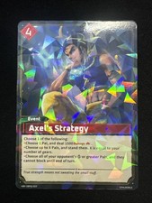 Axel's Strategy EBP01-023 RR Double Rare Palworld Dawn of Palpagos TCG English