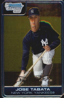 2006 Bowman Chrome Prospects Baseball Card #BC125 Jose Tabata