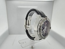 breitling super avenger A13370 Customized With Diamonds Black Dial Rubber Band 4