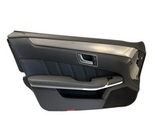 F&uuml;r Mercedes W212 2012 T&uuml;rverkleidung Vorne Links Schwarz Leder Original...