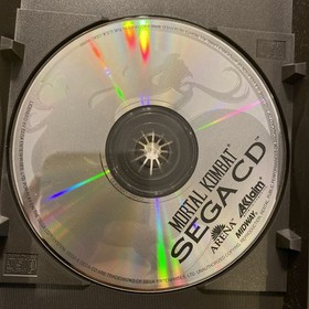 Mortal Kombat (Sega CD, 1993) Complete W Reg - Tested - Authentic And Poster