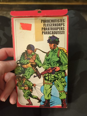 #ad Atlantic of Italy 1 72 Box# 101 WW2 Italian paratroopers $12.99