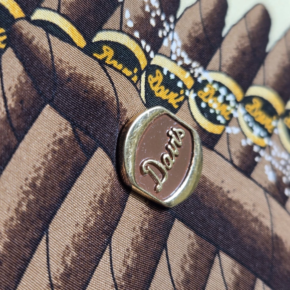 Corbata Vicky Davis Cigar Novedad "Only The Finest" Negra Con Pin Davis Excelente  Foto 3 de 4