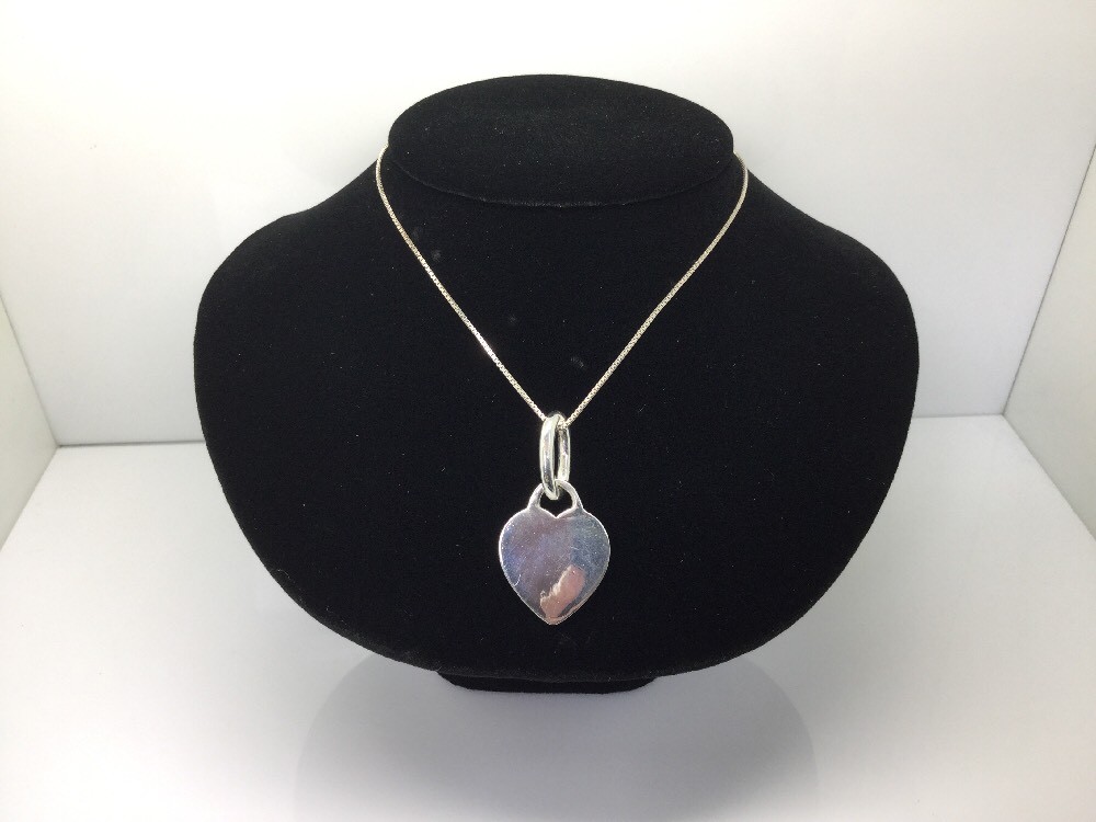 VIKING SILVER SOLID .925 STERLING SILVER HEART PE… - image 4