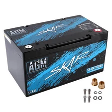 NEW SKAR AUDIO 12V 70Ah AGM HIGH PERFORMANCE CAR AUDIO BATTERY | SK-BATT70AH