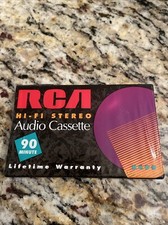 RCA RC90 Hi-Fi Stereo Audio Cassette 90 Minute NEW