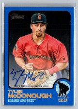 TYLER MCDONOUGH RC HERITAGE MINOR BLUE AUTO /99 RED SOX