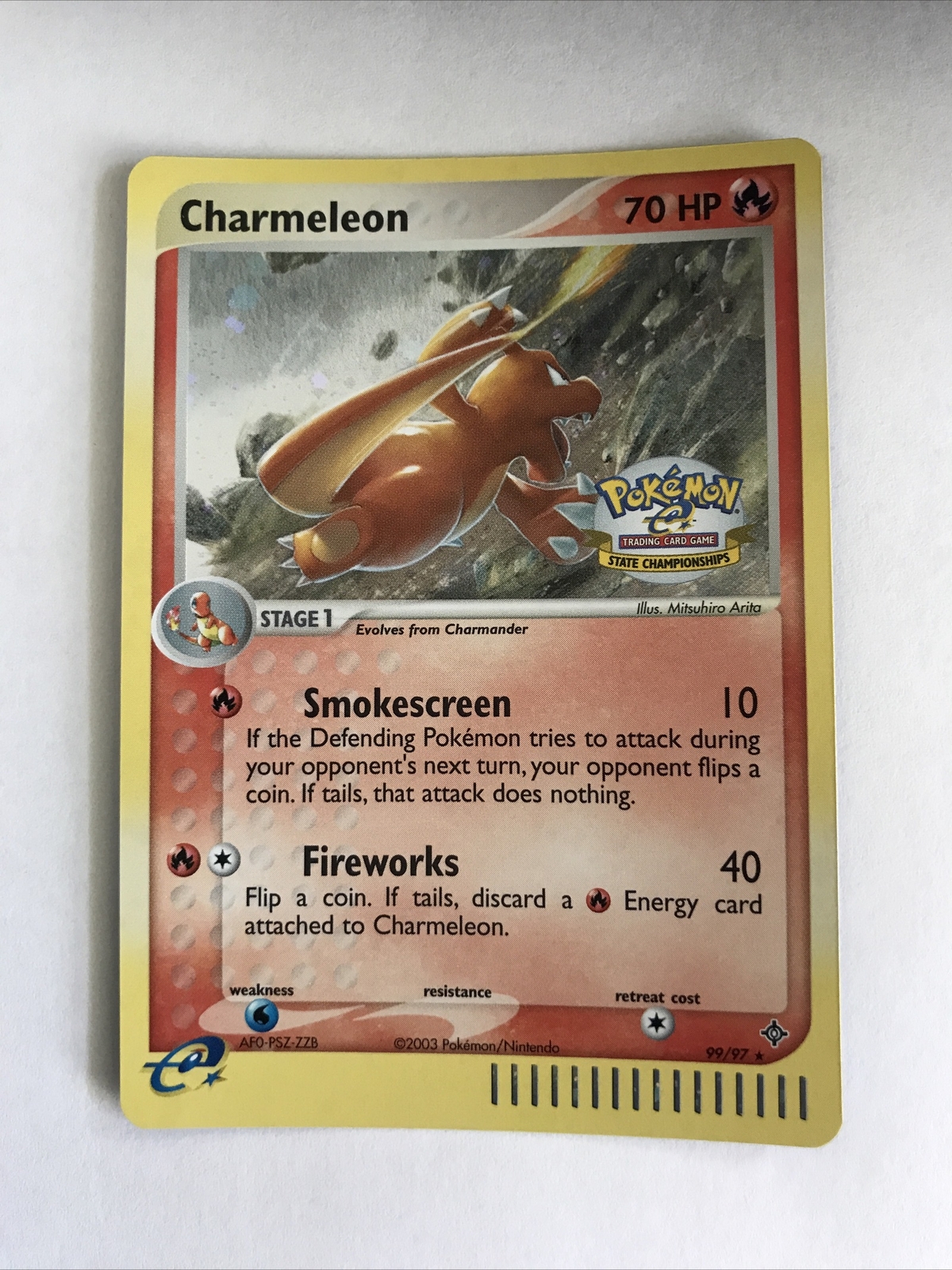 Charmeleon State Championship Promo 2004 Pokemon NM