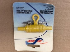 Sea Sense Marine Waterproof In Line Fuse Holder 31482 Yellow Up 30 Amp 12-18 Ga