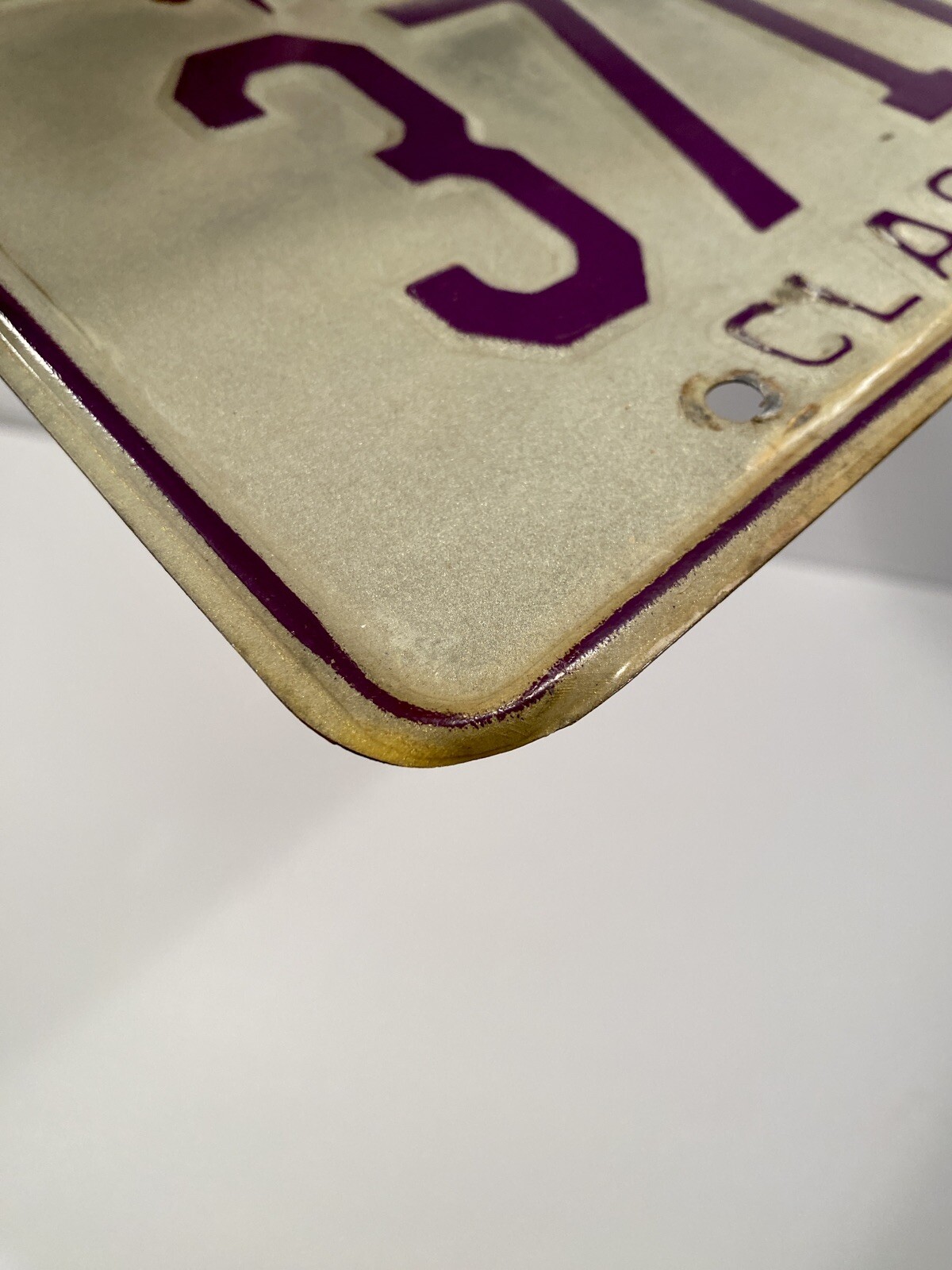 Vintage Antique Pennsylvania Classic Car License Plate Original PA Registration eBay