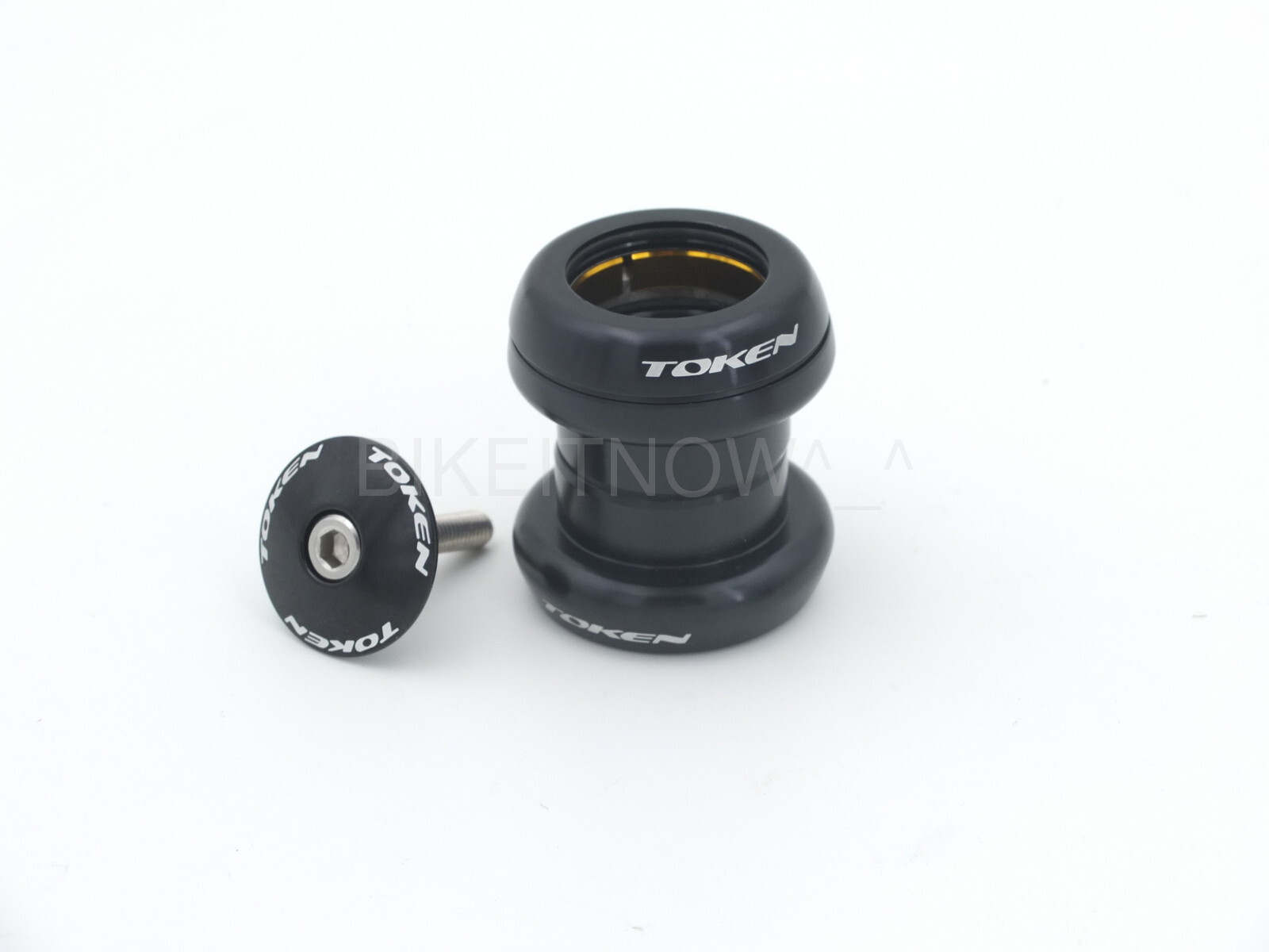 TOKEN TK060 Heggset 1-1/8" 28.6mm Threadless/Integrated Headset Black/Red/Blue..