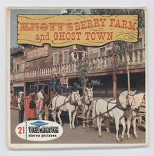 KNOTT'S BERRY FARM and GHOST TOWN California VIEWMASTER A 235 Free Shipping