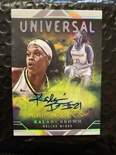KALANI BROWN 2024 ORIGINS WNBA UNIVERSAL AUTO DALLAS WINGS